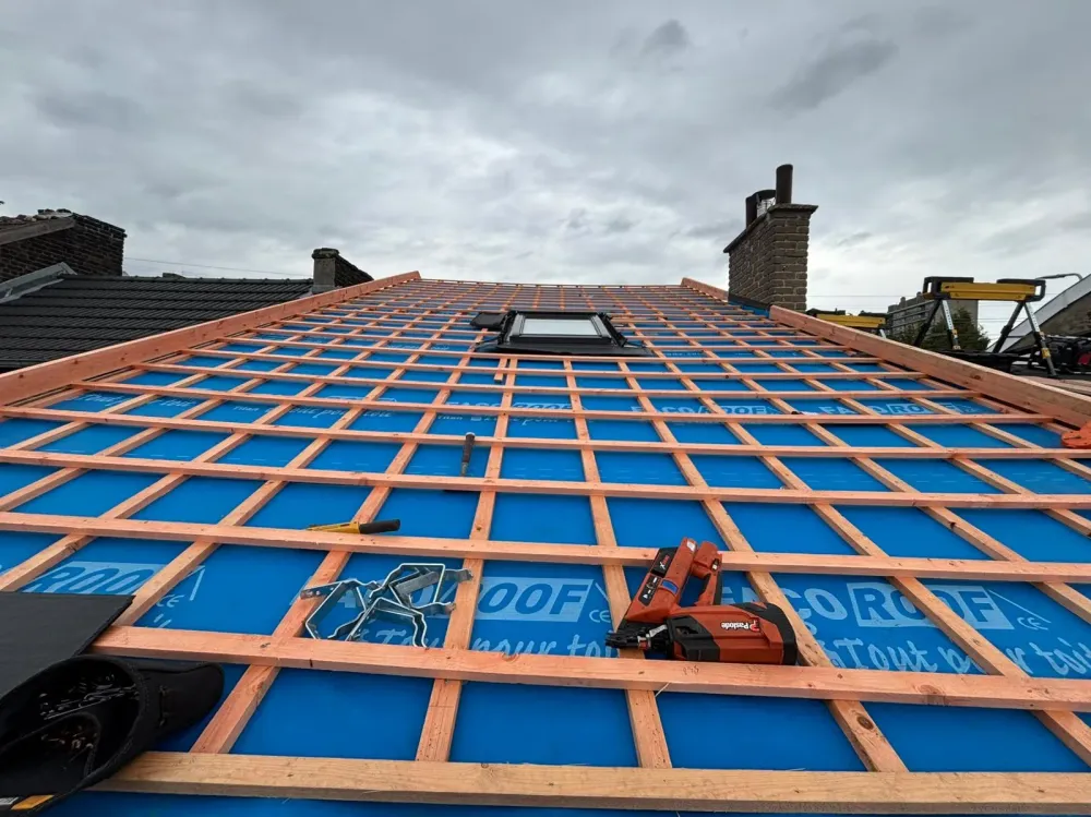 Installation de toiture à Overijse
